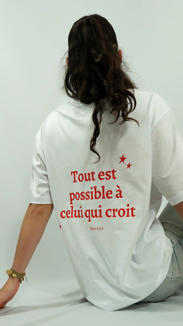 T-shirt "Tout est possible"