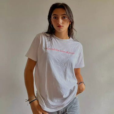 tee-shirt chrétien tendance Spread the love of Jesus